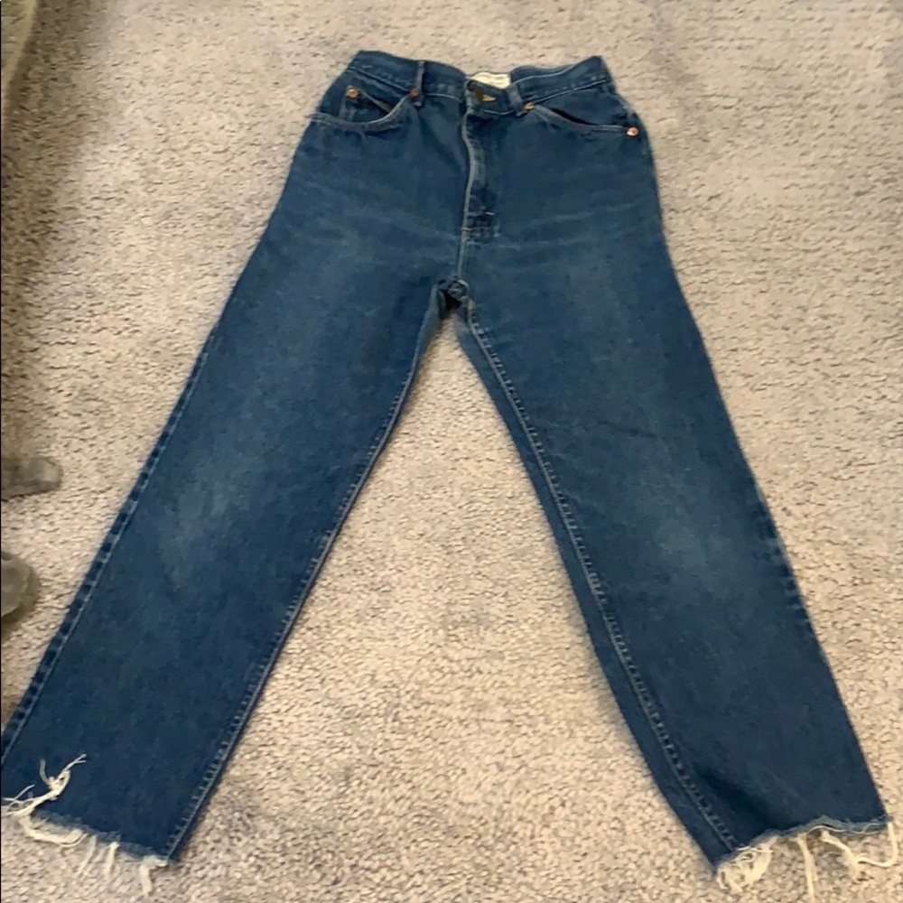 Vintage lee straight leg jeans